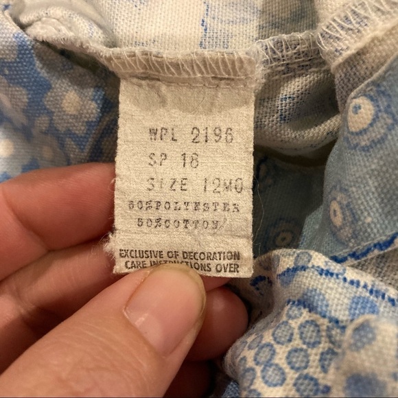 Vintage Baby Clown Train Overalls - Picture 3 of 4